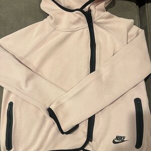 Nike Pink Hoodie with Black Details
